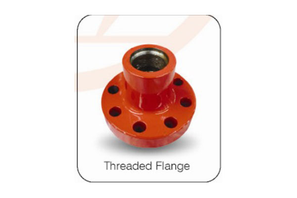 Threaded flange